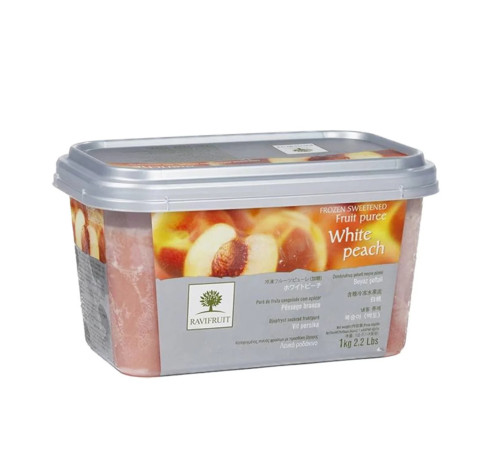 Пюре персика білого ТМ  Ravifruit 1 кг 